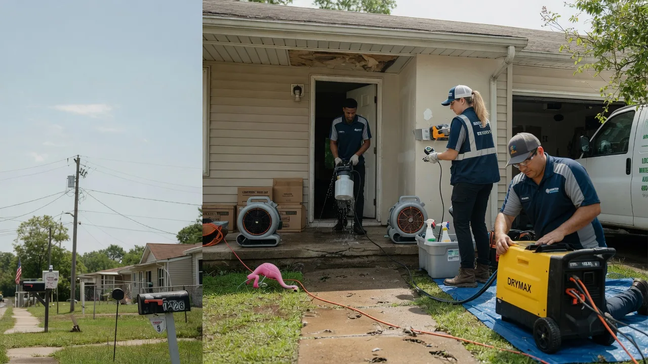 Storm Damage Water Removal in Maysville, OK near me
